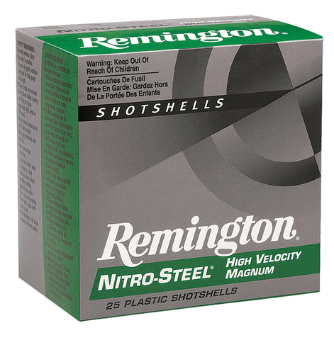 Remington Ammunition NS12HVS4 Nitro Steel  12 Gauge 2.75" 1 1/8 oz 4 Shot 25 Bx/ 10 Cs