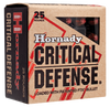 Hornady 90311 Critical Defense 38 Special +P 110 GR Flex Tip Expanding 25 Bx/ 10 Cs - Hornady - View 1