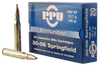 PPU PP30062 Standard Rifle 30-06 Springfield 165 GR Pointed Soft Point 20 Bx/ 10 Cs - PPU Prvi Partizan - View 1