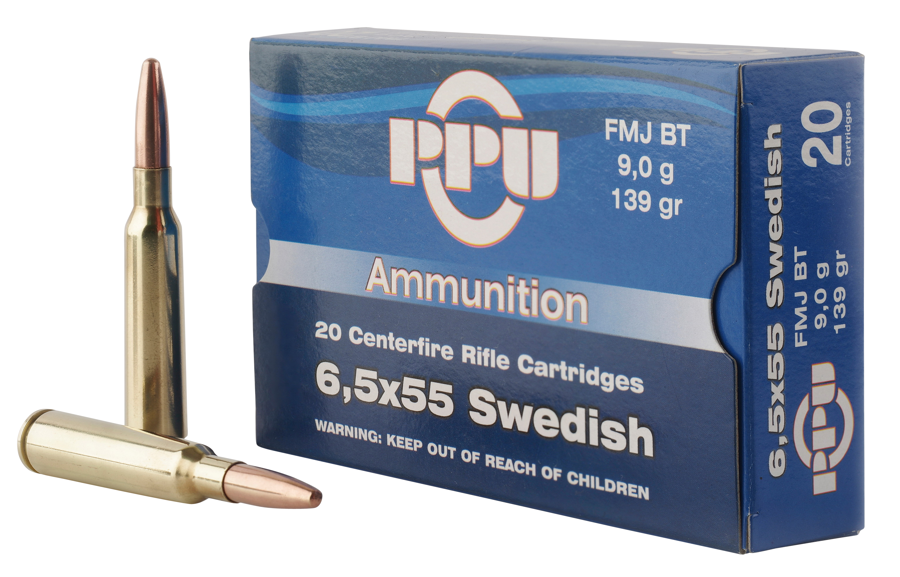 PPU Metric Swedish FMJ Ammo