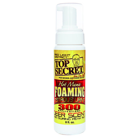 Top Secret Hot Mama Foam Deer Scent 8 oz.