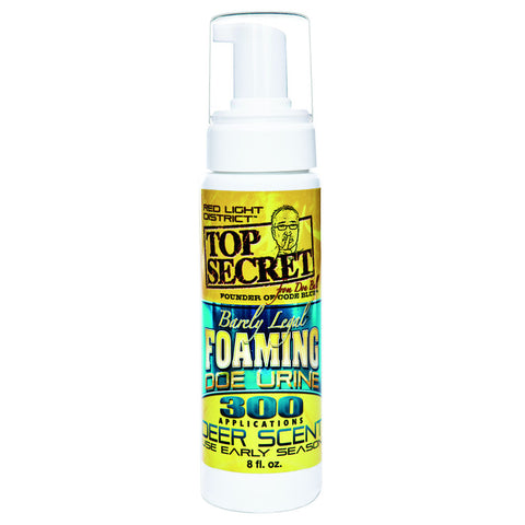 Top Secret Barely Legal Foam Deer Scent 8 oz.