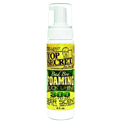 Top Secret Bad Boy Foam Deer Scent 8 oz.