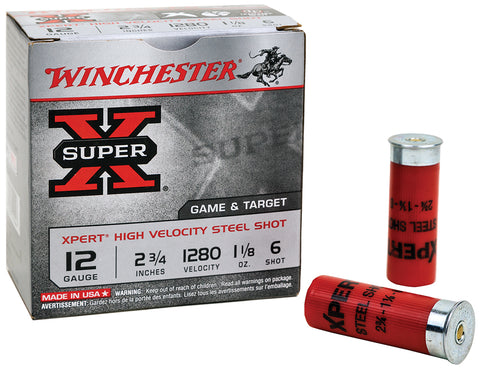 Winchester Ammo WE20GT6 Super X Xpert High Velocity 20 Gauge 2.75" 3/4 oz 6 Shot 25 Bx/ 10 Cs