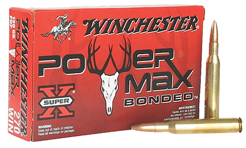 Winchester Ammo X2705BP Super-X 270 Winchester 130 GR Power Max Bonded 20 Bx/ 10 Cs