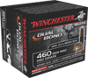 Winchester Ammo S460SWDB Elite 460 Smith & Wesson Magnum 260 GR Dual Jacket Hollow Point 20 Bx/10 Cs - Winchester - View 1