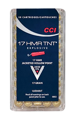 CCI Varmint Hornady JHP TNT Ammo