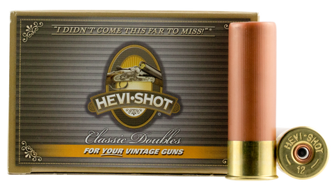 Hevishot 11132 Classic Doubles 12 ga 3" 1-1/4 oz 2 Shot 10Bx/10Cs