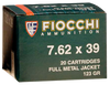 Fiocchi 762SOVA Shooting Dynamics 7.62X39mm 124 GR Full Metal Jacket 20 Bx/ 50 Cs - Fiocchi - View 1