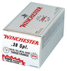 Winchester Ammo USA38SPVP Best Value 38 Special 130 GR Full Metal Jacket 100 Bx/ 5 Cs - 100 Rounds - Winchester - View 1