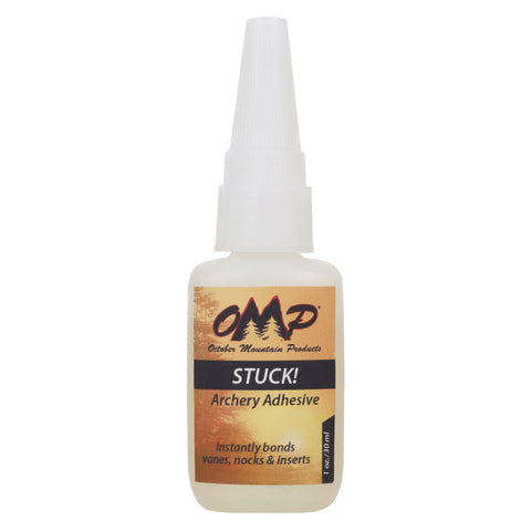 October Mountain STUCK Archery Adhesive 1 oz.
