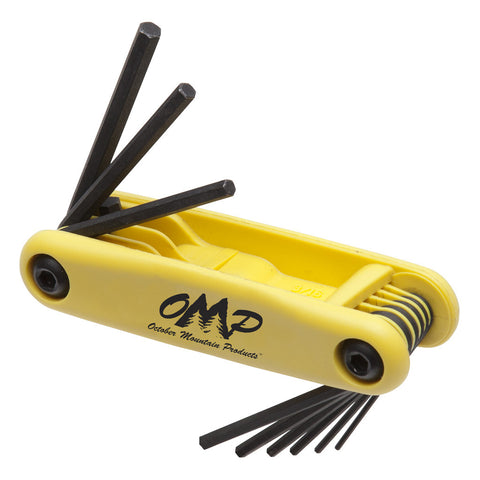 October Mountain Pro Shop Hex Wrench Set .050 - 3/16 in.