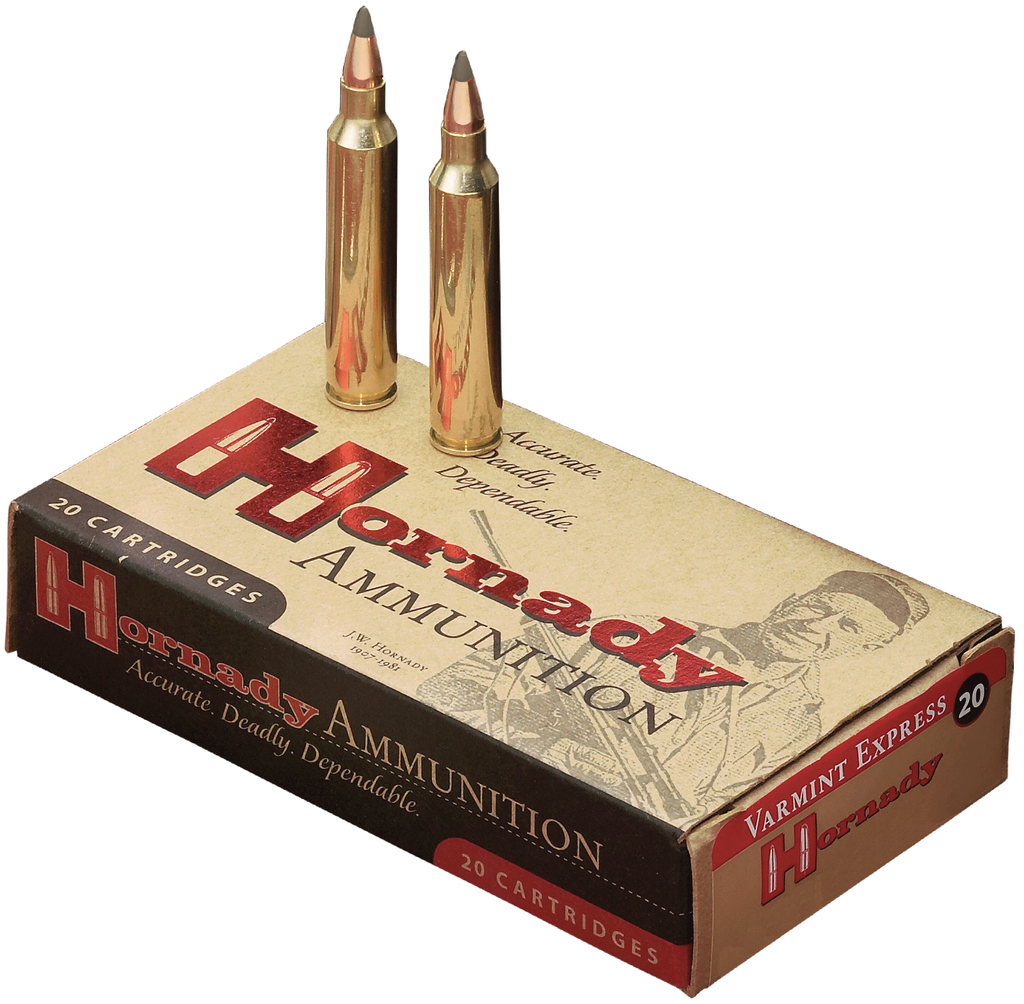Hornady 8336 Varmint Express 22-250 Remington 50 GR V-Max 20 Bx/ 10 Cs