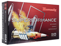 Hornady 81663 Superformance 6mm Remington 95 GR SST 20 Bx/ 10 Cs