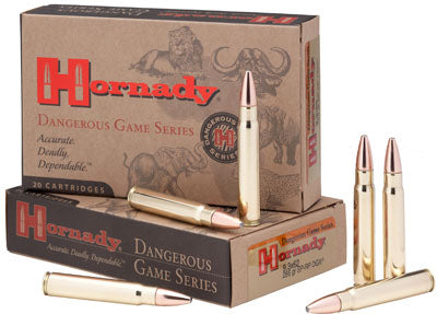 Hornady 8508 Dangerous Game 375 Holland & Holland Magnum 270 GR Spire Point-Recoil Proof 20 Bx/ 6 Cs