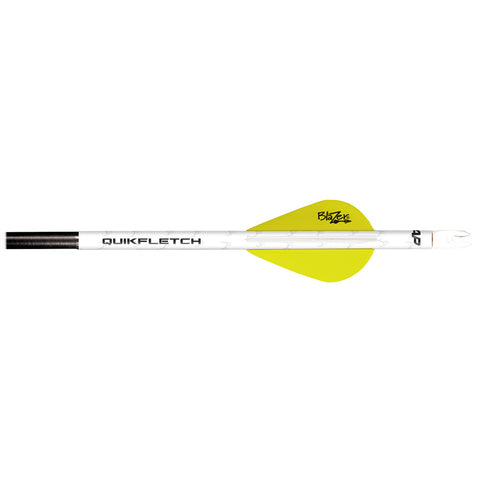 NAP Quikfletch w/Blazer Vanes White/Yellow 6 pk.