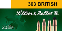 Sellier & Bellot SB303B Rifle 303 British 150 GR Soft Point 20 Bx/ 20 Cs