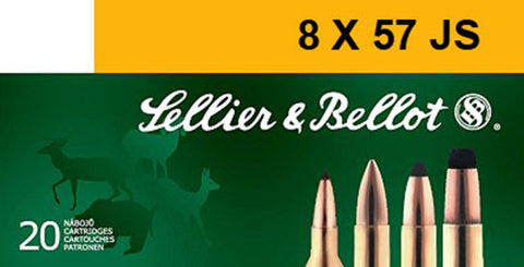 Sellier & Bellot SB857JRA Rifle 8X57mm JR 196 GR Soft Point 20 Bx/ 20 Cs