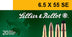 Sellier  Bellot SB6555A Rifle 6.5X55mm Swedish 131 GR Soft Point 20 Bx/ 20 Cs