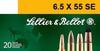 Sellier & Bellot SB6555A Rifle 6.5X55mm Swedish 131 GR Soft Point 20 Bx/ 20 Cs - Magtech - View 1