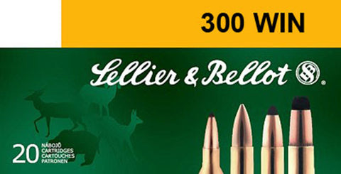 Sellier & Bellot SB300A Rifle Hunting 300 Win Mag 180 GR PTS (Plastic Tip Special) 20 Bx/ 20 Cs