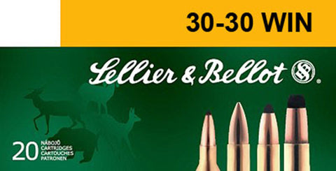 Sellier & Bellot SB3030A Rifle 30-30 Win 150 GR Soft Point 20 Bx/ 25 Cs