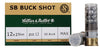 Sellier & Bellot SB12BSI Shotgun 12 Ga 2.75" Lead 12 Pellets 1 Buck 10 Bx/ 25 Cs