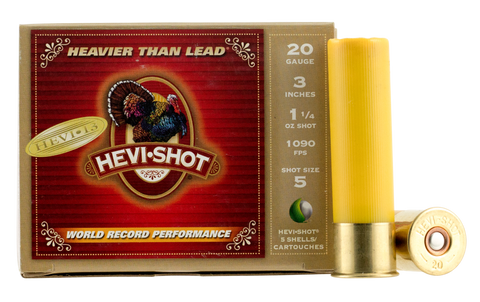 Hevishot 00305 Hevi-13 20 Gauge 3" 1-1/4 oz 5 Shot 5 Box/10 Case