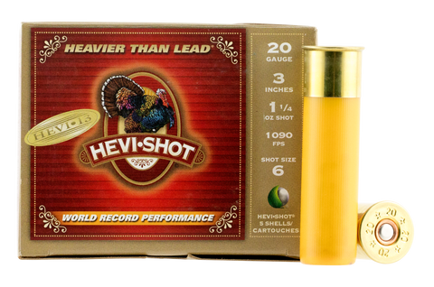 Hevishot 00306 Hevi-13 Turkey 20 Gauge 3" 1-1/4 oz 6 Shot 5 Bx/ 10