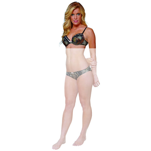 Wilderness Dreams Pink Bow Bra Mossy Oak BreakUp 32A