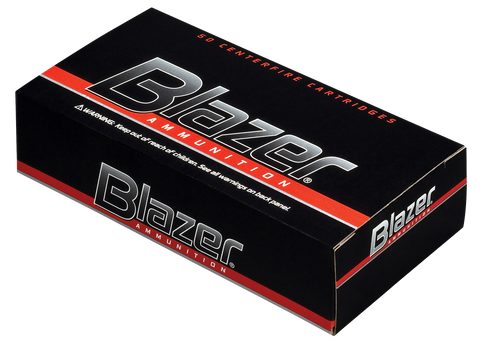 CCI 3591 Blazer 40 S&W 180 GR Full Metal Jacket 50 Bx/ 20 Cs