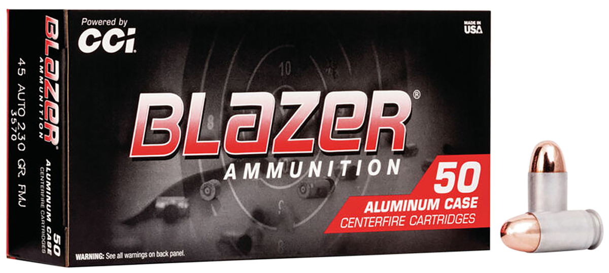 CCI Blazer Aluminum FMJ Ammo