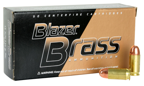 CCI 5230 Blazer 45 ACP 230 GR Full Metal Jacket Round Nose 50 Bx/ 20 Cs