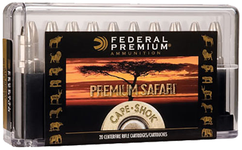 375 H&H Mag Ammo - Federal Cape-Shok HH TB Sledgehammer Solid Federal Cape-Shok HH TB Sledgehammer Solid Ammo