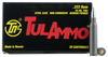 Tulammo TA223550 Centerfire Rifle 223 Remington/5.56 NATO 55 GR Full Metal Jacket 20 Bx/ 50 Cs