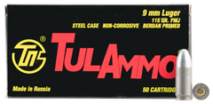 Tulammo TA380910 Centerfire Handgun 380 ACP 91 GR FMJ 50 Bx/ 20 Cs