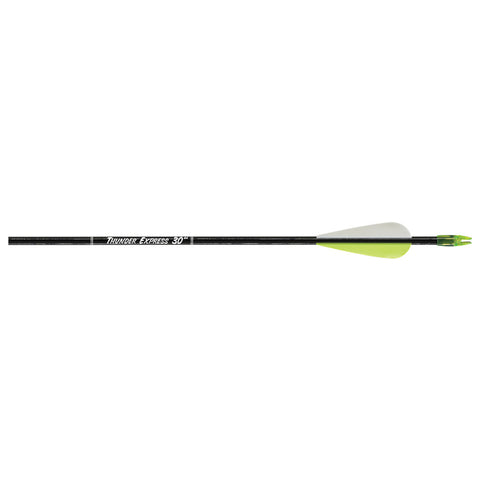 Carbon Express Thunder Express Arrows Black 30 in. 72 pk.