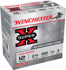Winchester Ammo X417 Super-X High Brass 410 Gauge 2.50" 1/2 oz 7.5 Shot 25 Bx/ 10 Cs