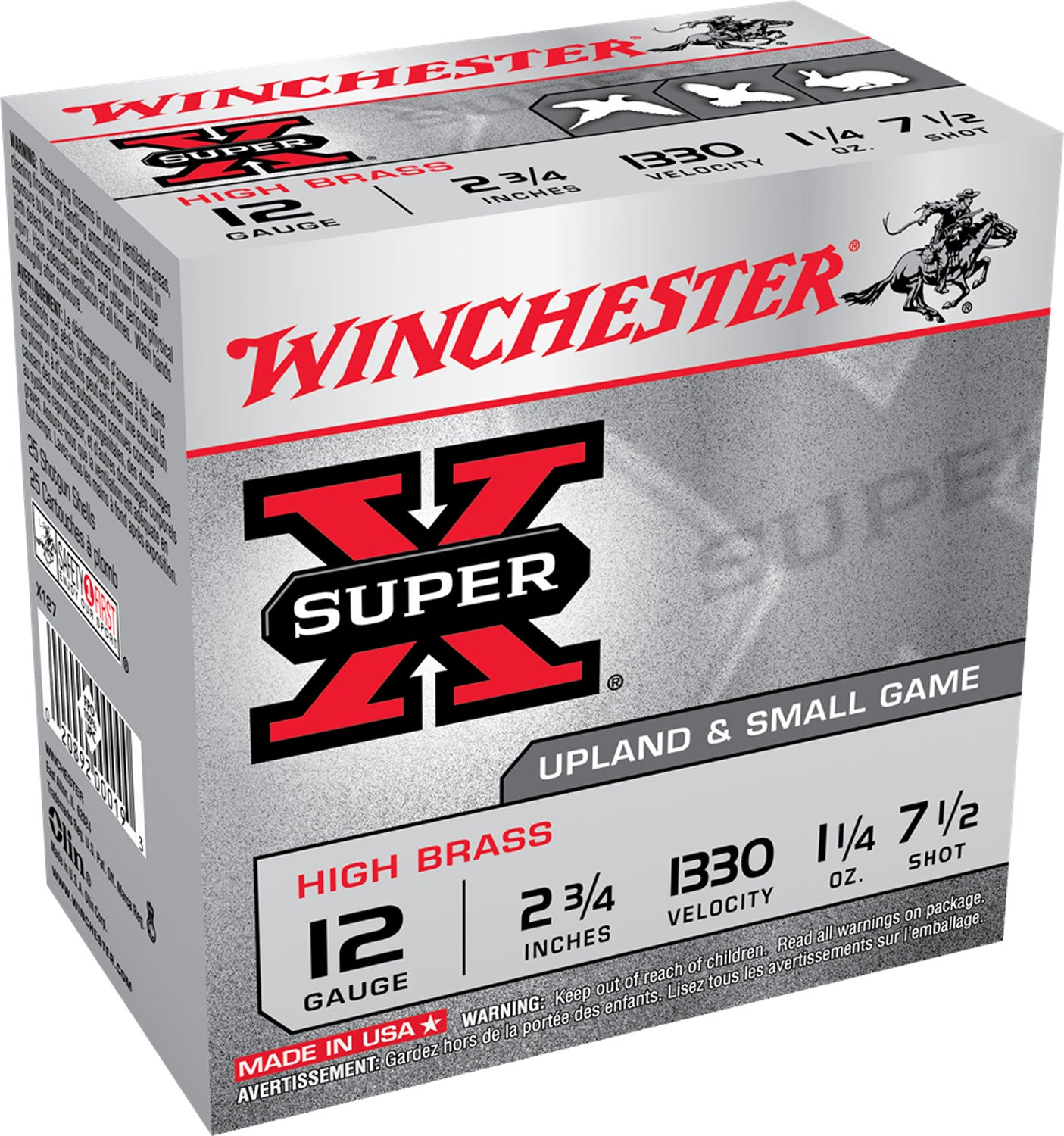 12 Gauge Ammo - Winchester Ammo Super-X High Brass 1-1/4oz Winchester Super-X High Brass 1-1/4oz Ammo