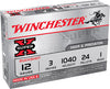 Winchester Ammo XB1231 Super-X 12 Gauge 3" Buckshot 24 Pellets 1 Buck 5 Bx/ 50 Cs