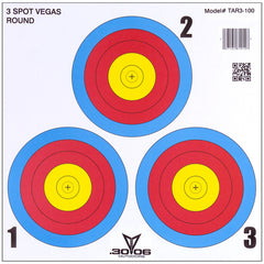 30-06 3 Spot Vegas Targets 100 pk.