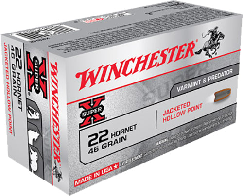 22 Hornet Ammo - Winchester Ammo Super-X HP Winchester Super-X HP Ammo
