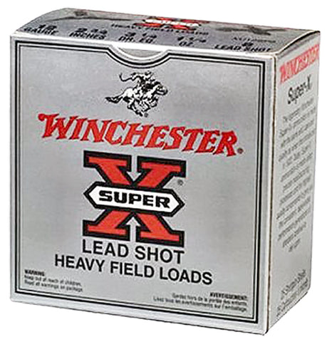 Winchester Ammo XU12SP8 Super-X Heavy Game Load 12 Gauge 2.75" 1 1/4 oz 8 Shot 25 Bx/ 10 Cs