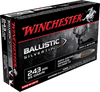 Winchester Ammo SBST243A Supreme 243 Winchester 95 GR Ballistic Silvertip 20 Bx/ 10 Cs - Winchester - View 1