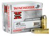 Winchester Ammo X45CSHP2 Super-X 45 Colt (LC) 225 GR Silvertip HP 20 Bx/ 10 Cs