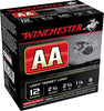 Winchester Ammo AA128 AA Light Target Load 12 Gauge 2.75" 1 1/8 oz 8 Shot 25 Bx/ 10 Cs