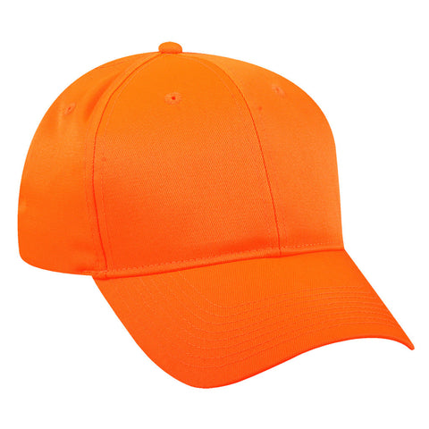 Outdoor Cap Mid Profile Hat Blaze Orange Youth Size