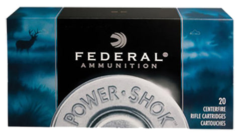Federal 6B Power-Shok 6mm Remington Soft Point 100 GR 20Box/10Case