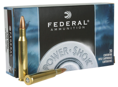 Federal 270A Power-Shok 270 Winchester 130 GR Soft Point 20 Bx/ 10 Cs