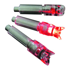 GWS Lighted Crossbow Nocks Red 3 pk.
